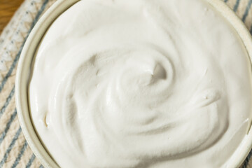 Sweet White Whipped Cream Dessert