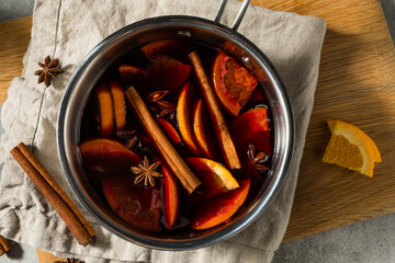Warm Refreshing Red Mulled Wine