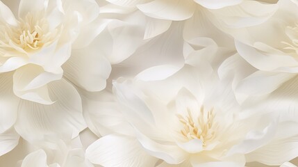  a bunch of white flowers that are in the middle of a flower wallpapers, flower wallpapers, wallpapers, wallpapers, wallpapers.  generative ai - obrazy, fototapety, plakaty