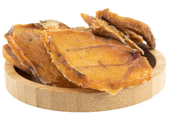 slices of dried dates of paradise