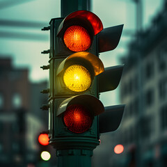 red traffic lights