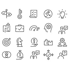Finance Icons Set vector design
