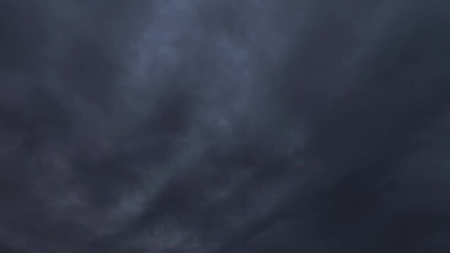 Sky with clouds from a very big storm