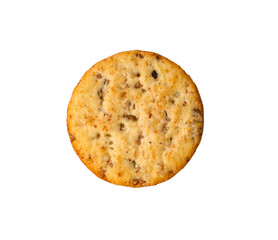 Multigrain Cracker on a transparent background 