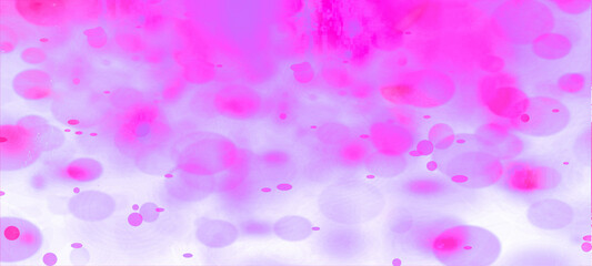 Pink bokeh widescreen background for seasonal, holidays, event and celebrations