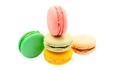 Sweet colorful macaron