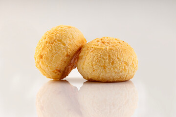Cheese Breads | Pão de Queijo | Typical Brazilian Food | Isolated on white background