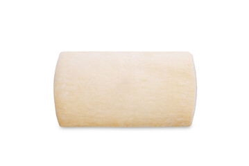 Puff pastry on a white isolated background