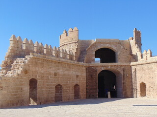Naklejka premium Vistas de las distintas fases de la fortaleza de la Alcazaba en Almería