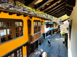 narrow street country