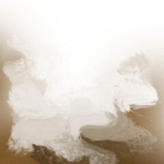 dust sand cloud frame