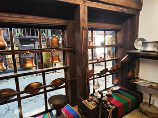 interior of a kitchen