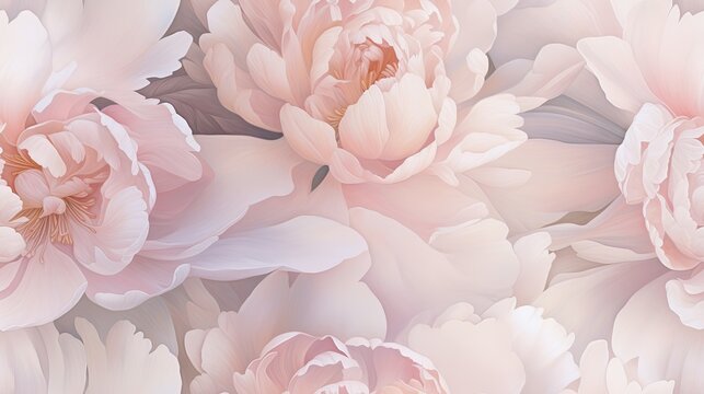  a close up of a bunch of flowers with pink and white flowers on the bottom of the picture and the bottom of the flowers on the bottom of the picture.  generative ai