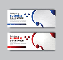 marketing facebook cover banner online digital marketing business social media post design 