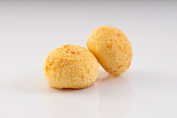 Cheese Breads | Pão de Queijo | Typical Brazilian Food | Isolated on white background