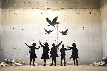 Obraz premium street art