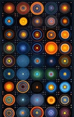 music background with speakers