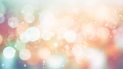 Bokeh background muted pastel colors abstract white walls. wide angle, clean, lens flares