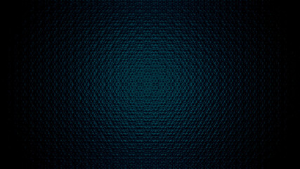Illustration of a dark background with 3D patterns and effects