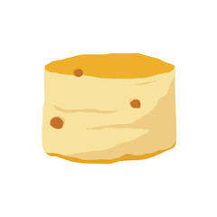 vector graphic illustration of baked scones.  savory, crunchy, delicious.