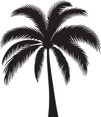 Palm Tree Silhouettes EPS Palm Vector Palm Tree Clipart