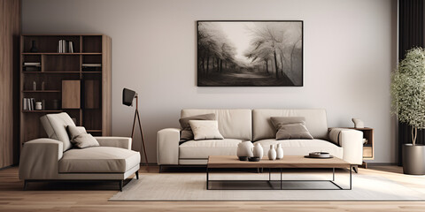 Contemporary Comfort Spacious Living Room with Stylish Grey Sofa,,
Modern Elegance Large Grey Sofa Anchors the Living Space