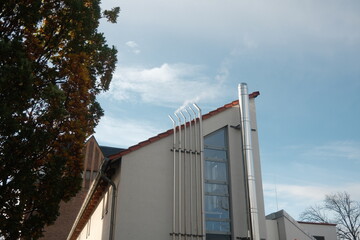 Schornstein Umweltverschmutzung Abgase