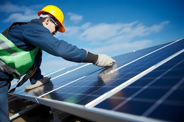 Solar panel installation