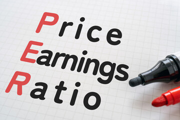 PER（Price Earnings Ratio）のイメージ