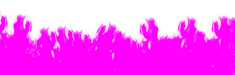 Pink Flame Bottom Overlay