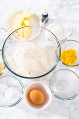Lemon Cookies with White Chocolate