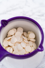 Lemon Cookies with White Chocolate