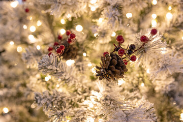 Christmas Background Holiday Tree Winter
