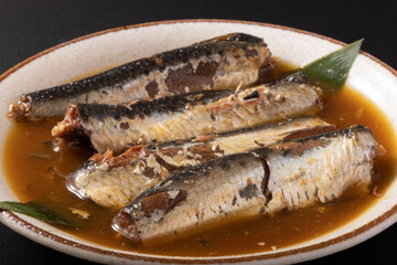 いわし　生姜煮　