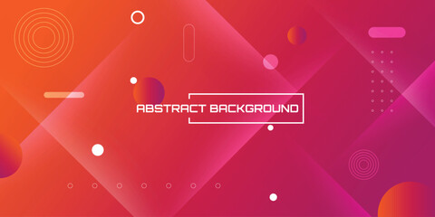 Geometric spectrum abstract background, red rainbow transparent layout, prism business template, vector illustration	
