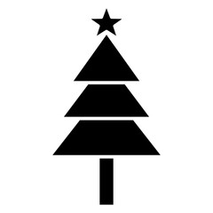christmas tree with star