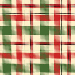 Scottish Tartan Plaid Seamless Pattern, Tartan Plaid Pattern Seamless. Template for Design Ornament. Seamless Fabric Texture. Vector Illustration