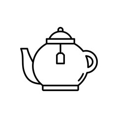 Tea Pot Icon vector design templates simple and modern