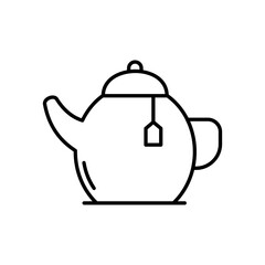 Tea Pot Icon vector design templates simple and modern