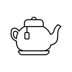 Tea Pot Icon vector design templates simple and modern