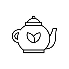 Tea Pot Icon vector design templates simple and modern