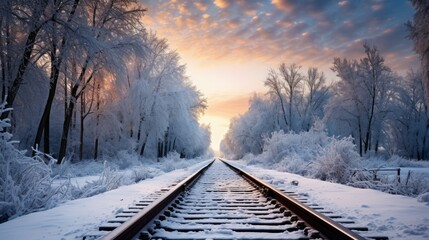 Railroad Photography in Winter
