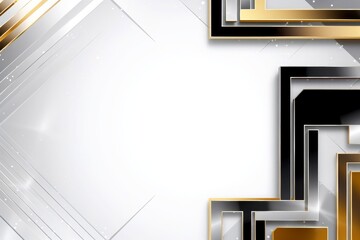 Abstract high tech white border, futuristic technology background