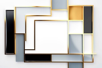 Abstract high tech white border, futuristic technology background