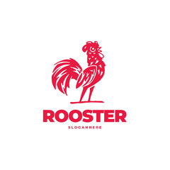 Fototapeta na wymiar rooster logo vector