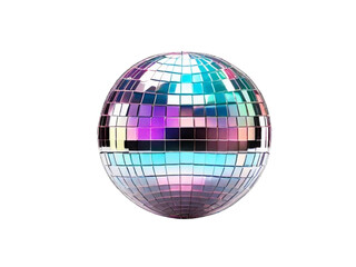 3d holographic disco ball PNG / Transparent - obrazy, fototapety, plakaty