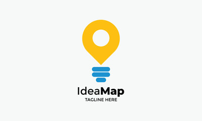 Logo vector mapping concept symbol networking information pin area locate spot mark navigation find place