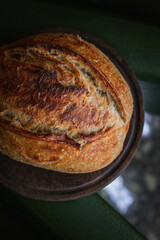 Sourdough Bread color contrast