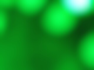 Abstract blurred background image of green color gradient used as an illustration. Designing posters or advertisements.