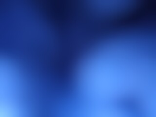 Abstract blurred background image of blue color gradient used as an illustration. Designing posters or advertisements.